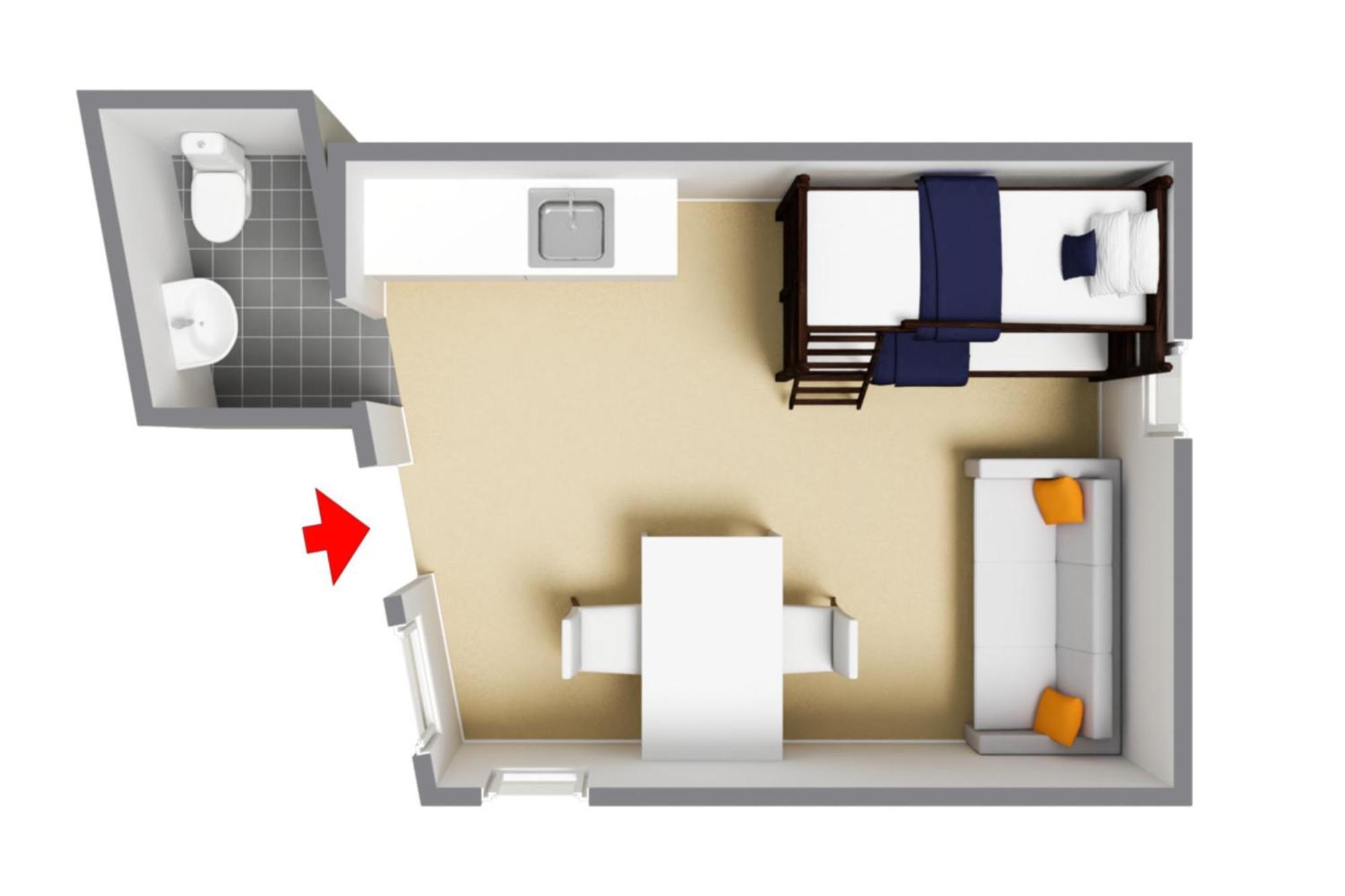First Camp Aarhus - Jylland Hotel Bilik gambar